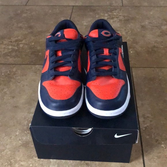 chicago bears nike dunks